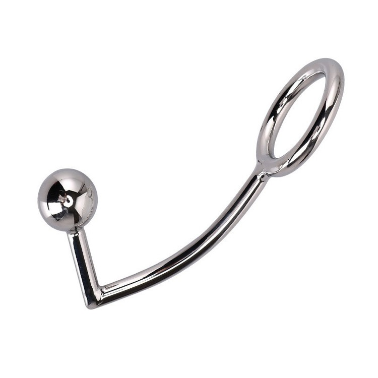 Metal Cockring & Plug