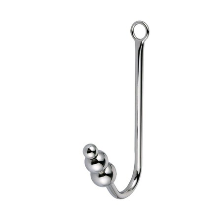 Triple Bead Metal Anal Hook