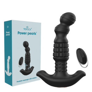 Power pearls מעסה ערמונית רוטט ומסתובב ToyBox