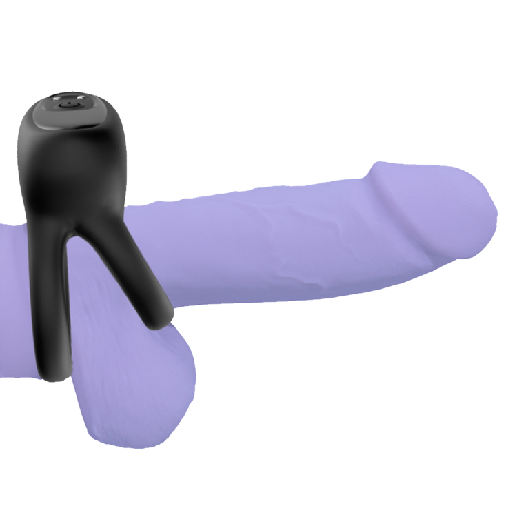 טבעת רטט כפולה Ring of love 3