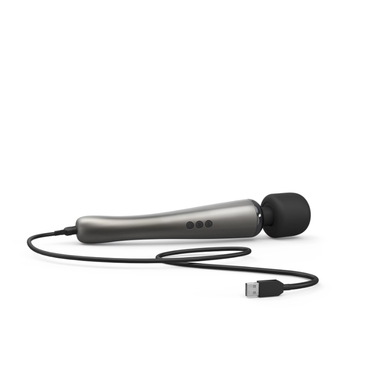 MegaWand מאג'יק וונד עוצמתי כסוף לדגדגן Dorcel​