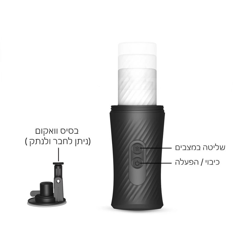 Thrust Blow מאונן מפמפם עם מעמד לגבר Dorcel