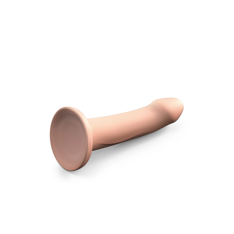 Real Pleasure  - דילדו רגיש לטמפרטורות - 17.5 ס"מ צבע גוף Dorcel​​​