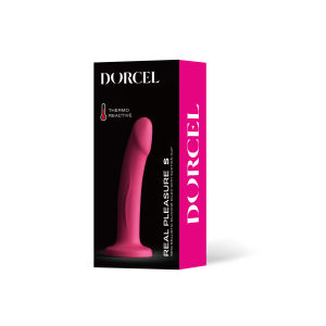 Real Pleasure  דילדו רגיש לטמפרטורות - ורוד Dorcel​