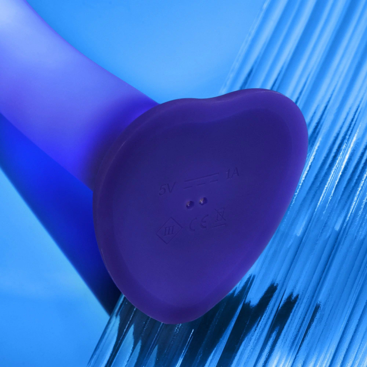 Glow-LED דילדו עם נורות לד מובנות Dorcel