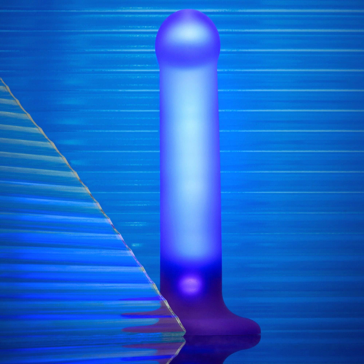 Glow-LED דילדו עם נורות לד מובנות Dorcel