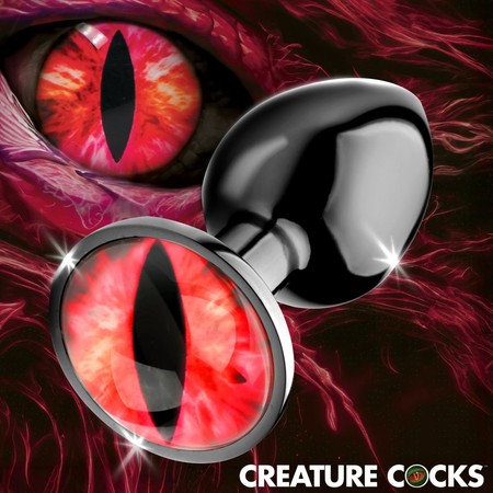 Sinister Eye פלאג מתכת קטן עין אדומה Creature Cocks