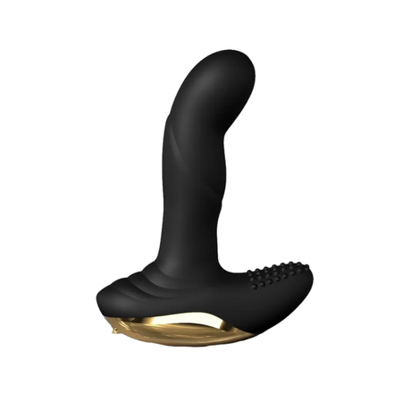 P-Finger ויברטור - פלאג מתכופף עם שלט Dorcel