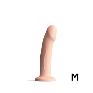 Real Pleasure  - דילדו רגיש לטמפרטורות - 17.5 ס"מ צבע גוף Dorcel​​​