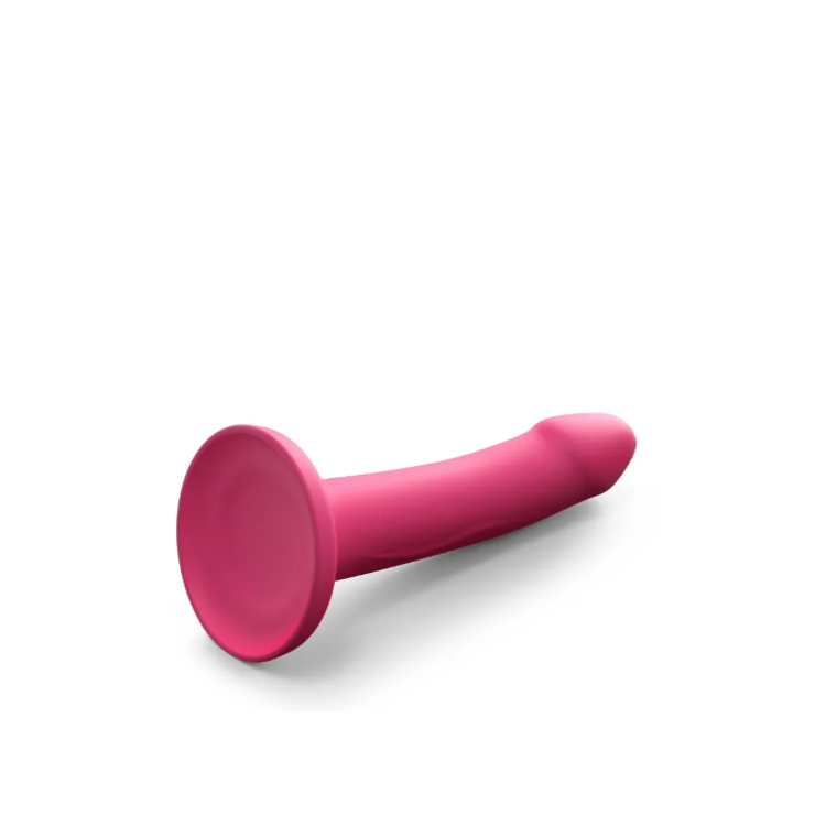 Real Pleasure  - דילדו רגיש לטמפרטורות - 16 ס"מ צבע ורוד Dorcel​​