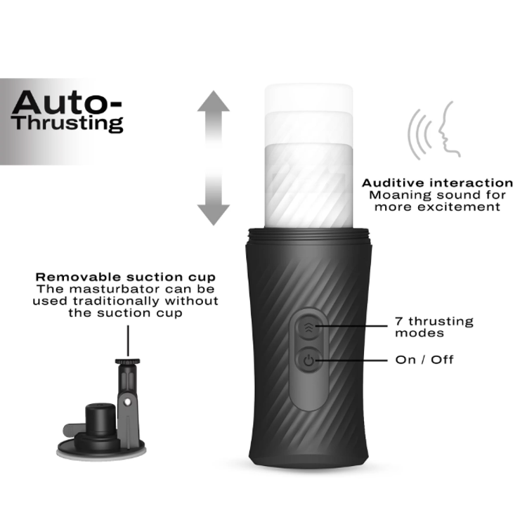 Thrust Blow מאונן מפמפם עם מעמד לגבר Dorcel