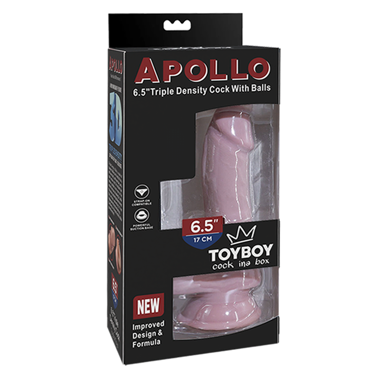 Apollo דילדו TPE אורך 20.3 ס''מ