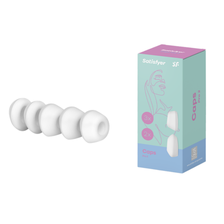 ​  סט 5 ראשי סליקון לשואבים יונקים Satisfyer Pro 2