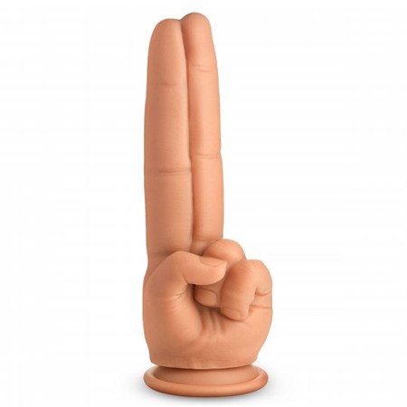 דילדו סיליקון אצבעות ענקיות כפולות The Pleaser Double Finger