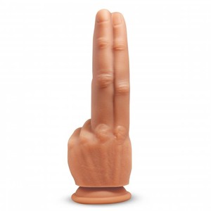 דילדו סיליקון אצבעות ענקיות כפולות The Pleaser Double Finger