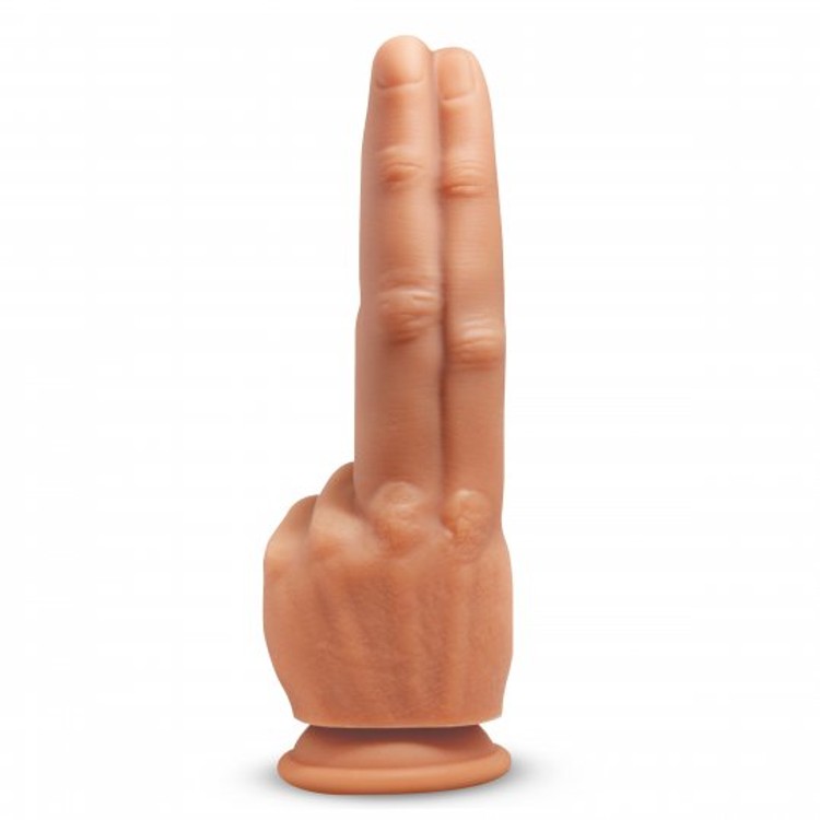 דילדו סיליקון אצבעות ענקיות כפולות The Pleaser Double Finger