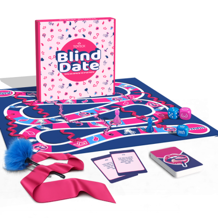 Blinde Date משחק סולמות וחבלים זוגי עם טוויסט נועז Toy Box