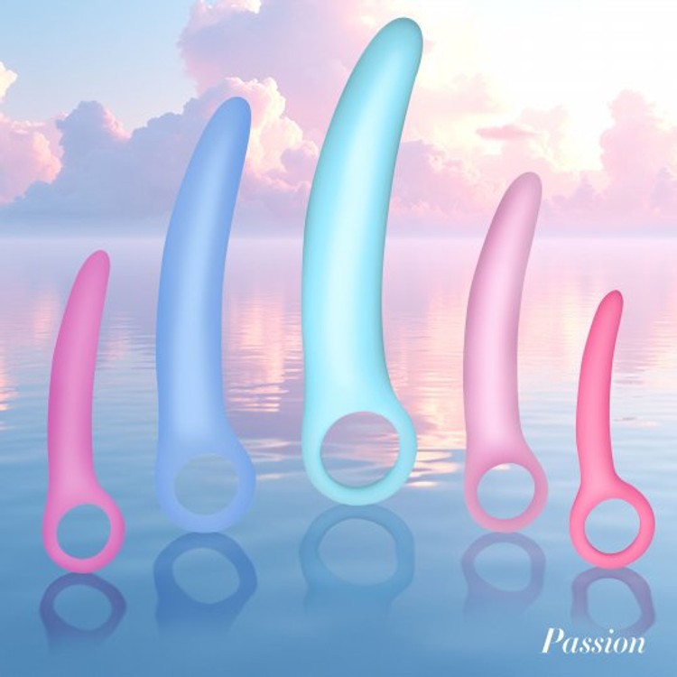 Passion Kegel Set ערכה של חמיש דילטורים מסיליקון