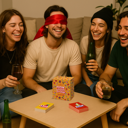 אמת חובה או שתיה משחק חברתי חושפני מרגש ונועז Toy Box