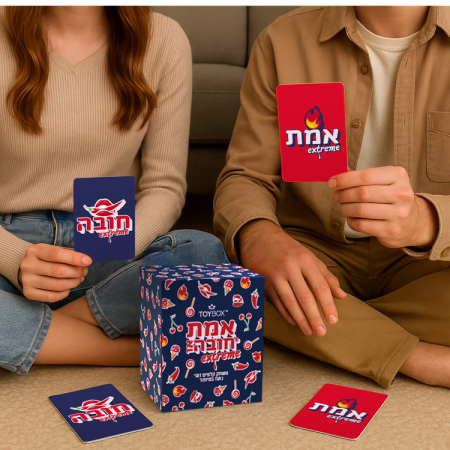 אמת או חובה אקסטרים משחק קלפים זוגי נועז במיוחד Toy Box