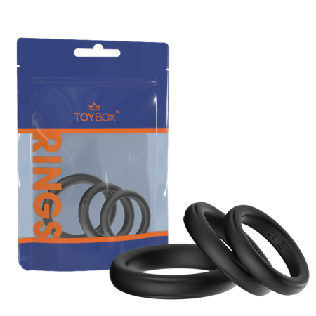 3 טבעות סילקון Toy Box The Power Of 3