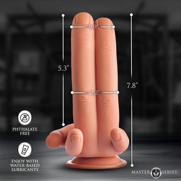 Mr Fingers דילדו סיליקון אצבעות 19.8 ס"מ