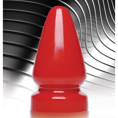 17.78 ס"מ פלאג אדום גדול Anal Destructor Plug - Small