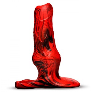 Hell Hound שרוול פין סיליקון זין שטן
