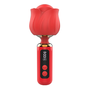 Loviss Rose ויברטור וונד קטן בעיצוב פרח