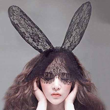 Sexy Lace Bunny Ears