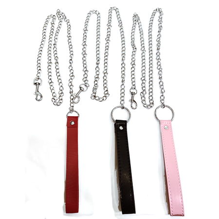 רצועה כסופה לקולרים 100 ס"מ