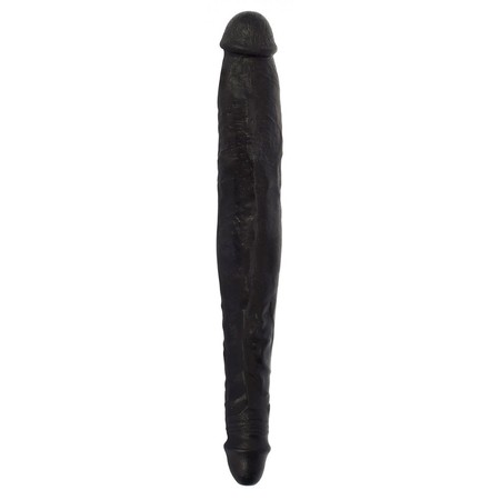 JOCK 13 Brown PVC 33 cm Double dildo