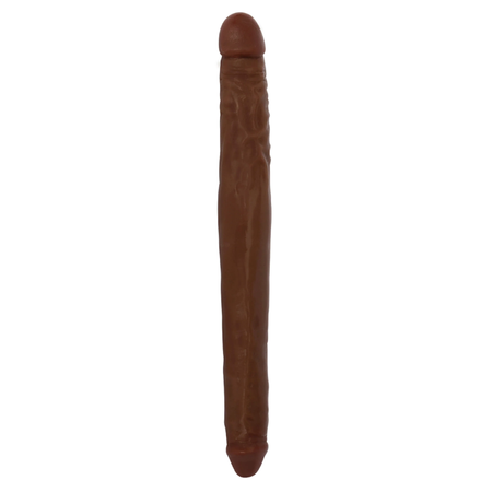JOCK 16 Brown דילדו כפול 40 ס"מ בצבע חום