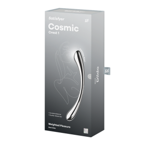 דילדו מתכת דו צדדי Cosmic Crest 1- Satisfyer