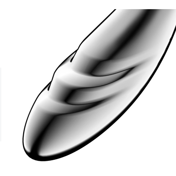 דילדו מתכת דו צדדי Satisfyer Pure Gravity 3