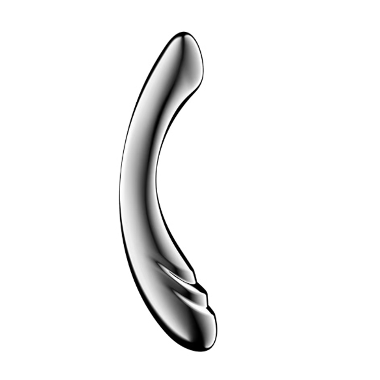 דילדו מתכת דו צדדי Satisfyer Pure Gravity 3