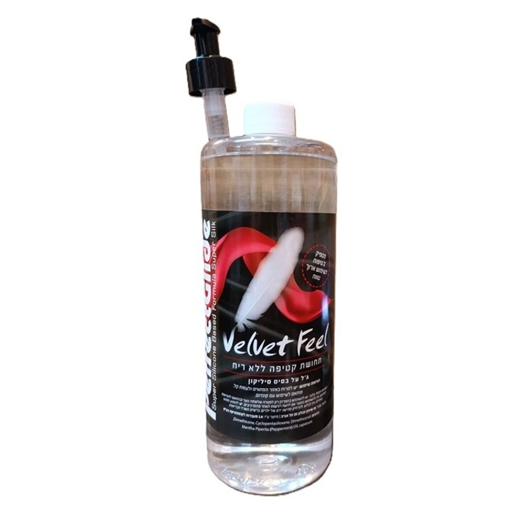 Velvet Feel חומר סיכוך איכותי על בסיס סיליקון 1 ליטר PerfectGlide