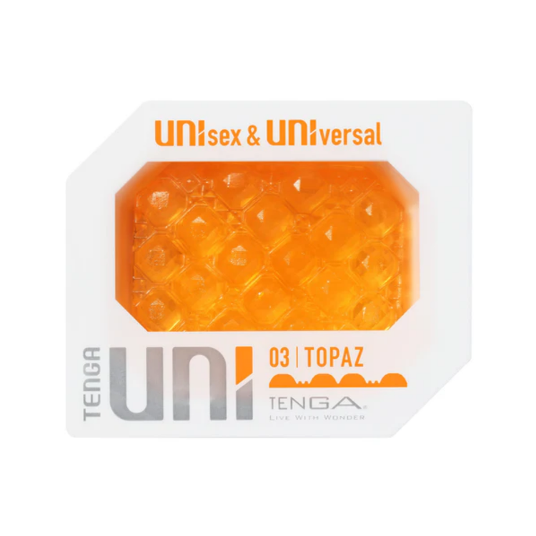 TENGA UNI: מאונן דו-צדדי Unisex - לבן