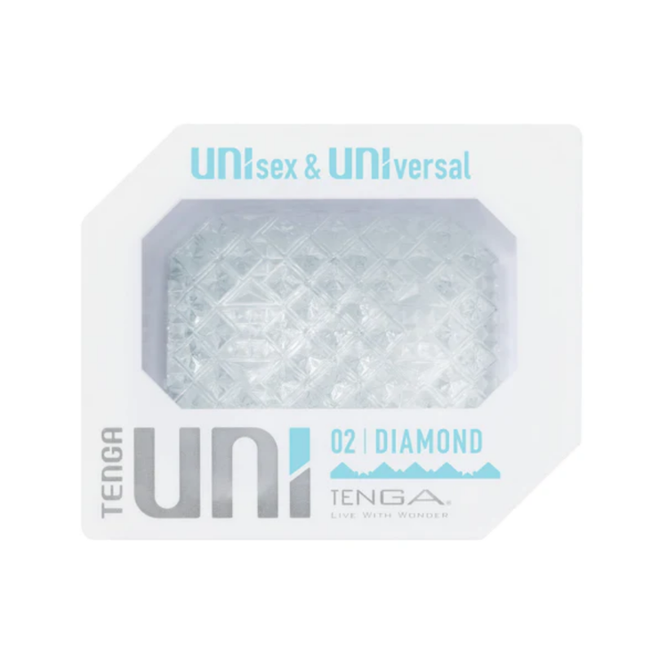 TENGA UNI: מאונן דו-צדדי Unisex - לבן