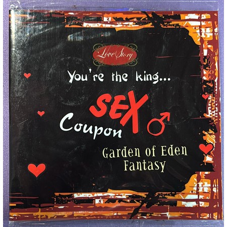 קופון סקס באגלית לגבר Garden of Eden Fantasy