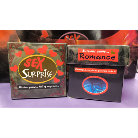 משחק קלפים מקופלים באנגלית Romance