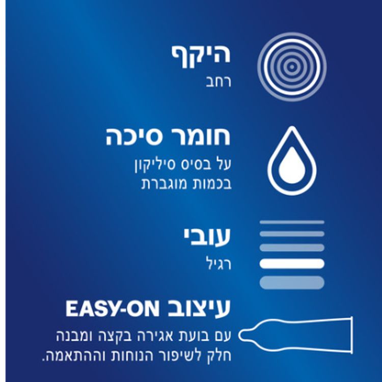 10 קונדומים רחבים Durex originals XL