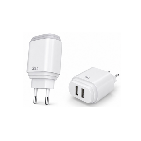 ראש מטען - שני חיבורי USB