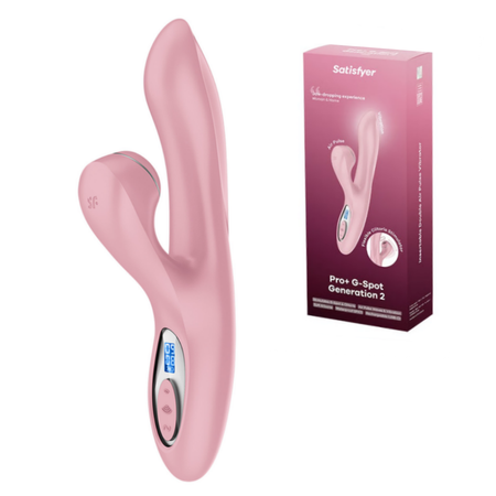 ויברטור משולב יניקה וחדירה Pro+ G-Spot Generation 2 Satisfyer