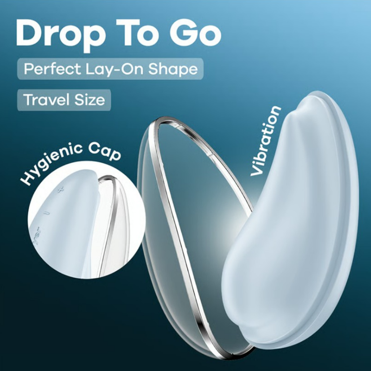 רטט חיצוני עם כיסוי Drop To Go Satisfyer