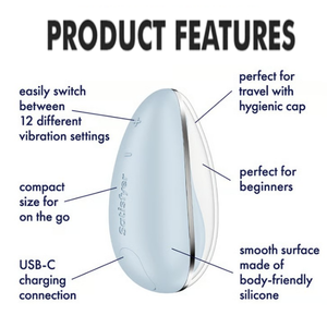 רטט חיצוני עם כיסוי Drop To Go Satisfyer