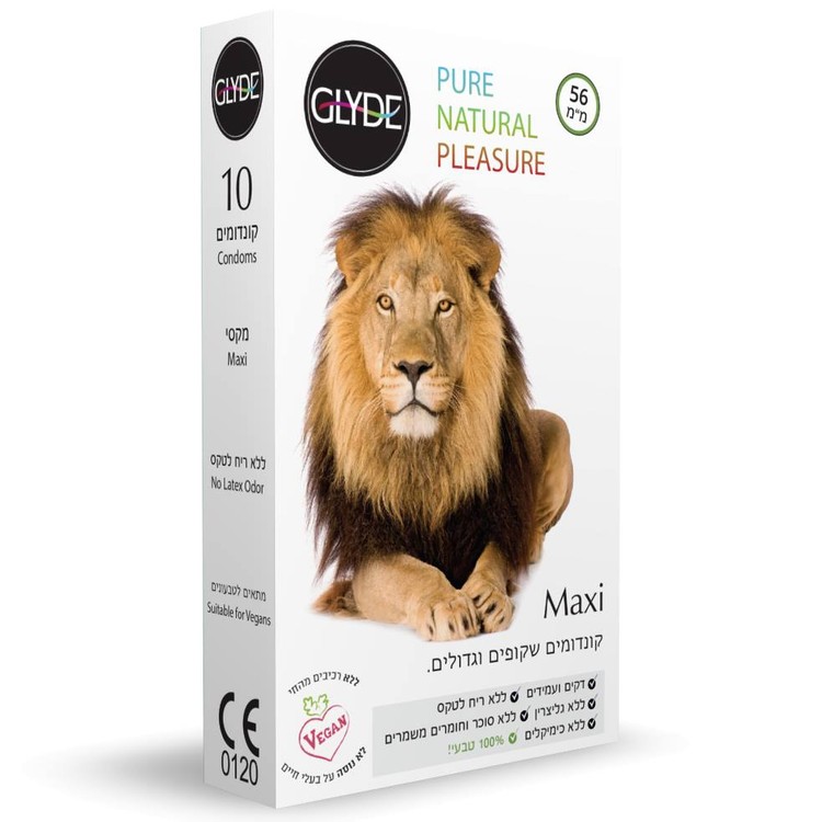 קונדומים ללא מרכיבים מהחי - גדול