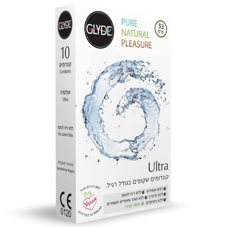 מארז של 5 חבילות קונדומים גלייד אולטרה במחיר מיוחד