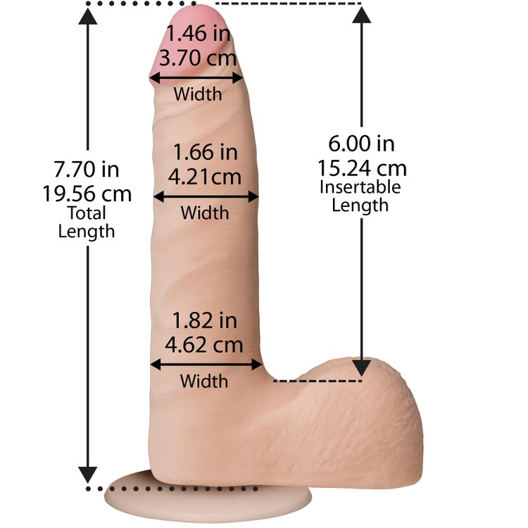 The Realistic® Cock - ULTRASKYN™ Slim - 7 Inch