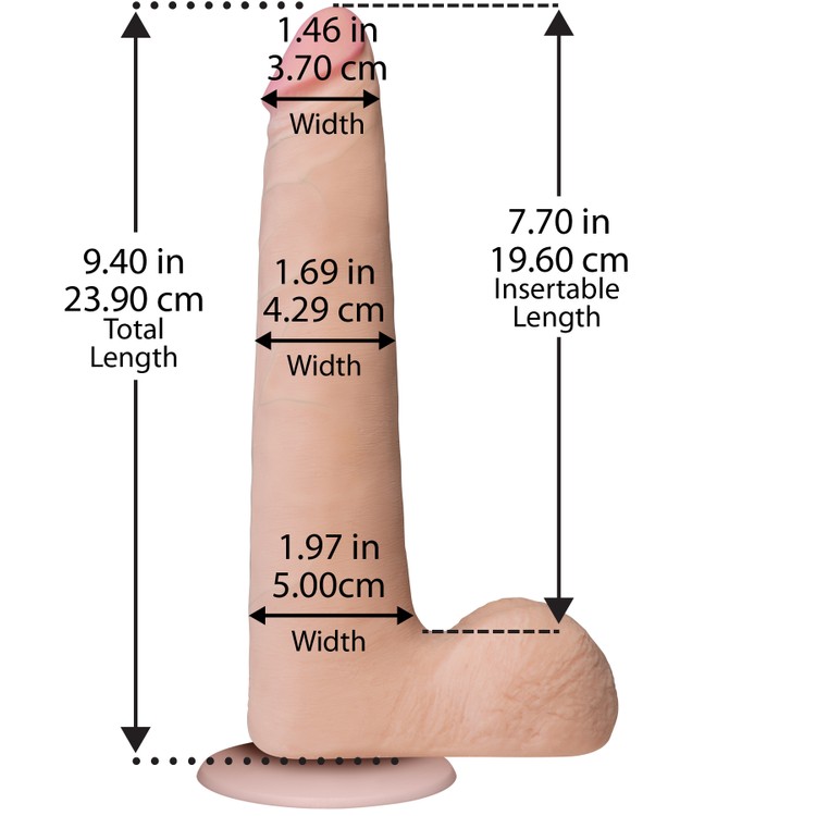 The Realistic® Cock - ULTRASKYN™ Slim - 21 cm